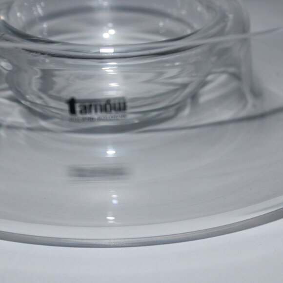 Crystal Dipping Bowl | Contemporary Design Chip & Dip Bowl | Polish Crystal - Picture 5 of 5